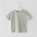 T-shirt à manches courtes gris d&#39;été pour enfants